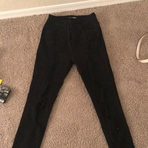 Black fashion nova pants